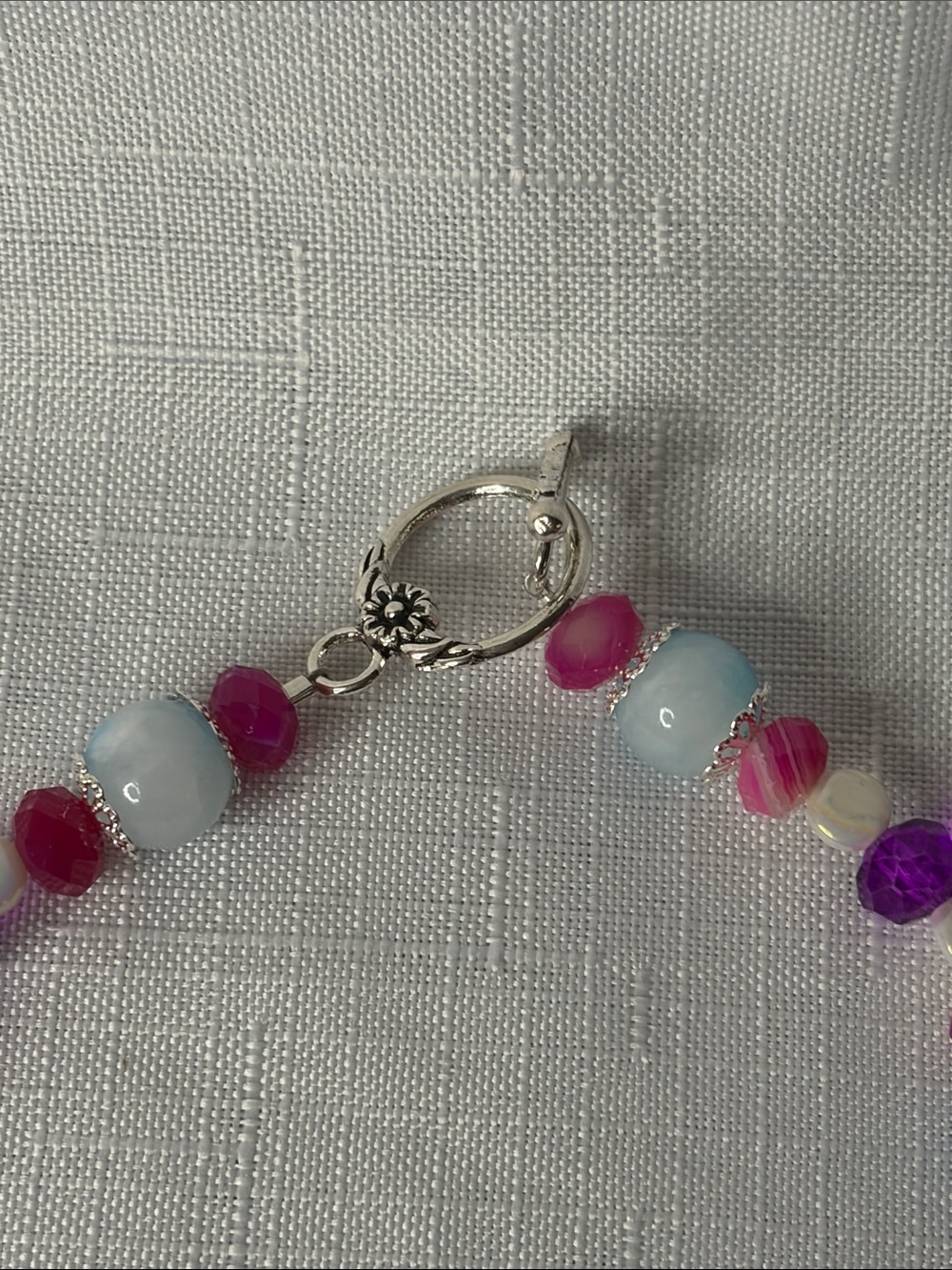 Handcrafted “The Funfetti Cotton Candy” Necklace - Picture 5 of 7